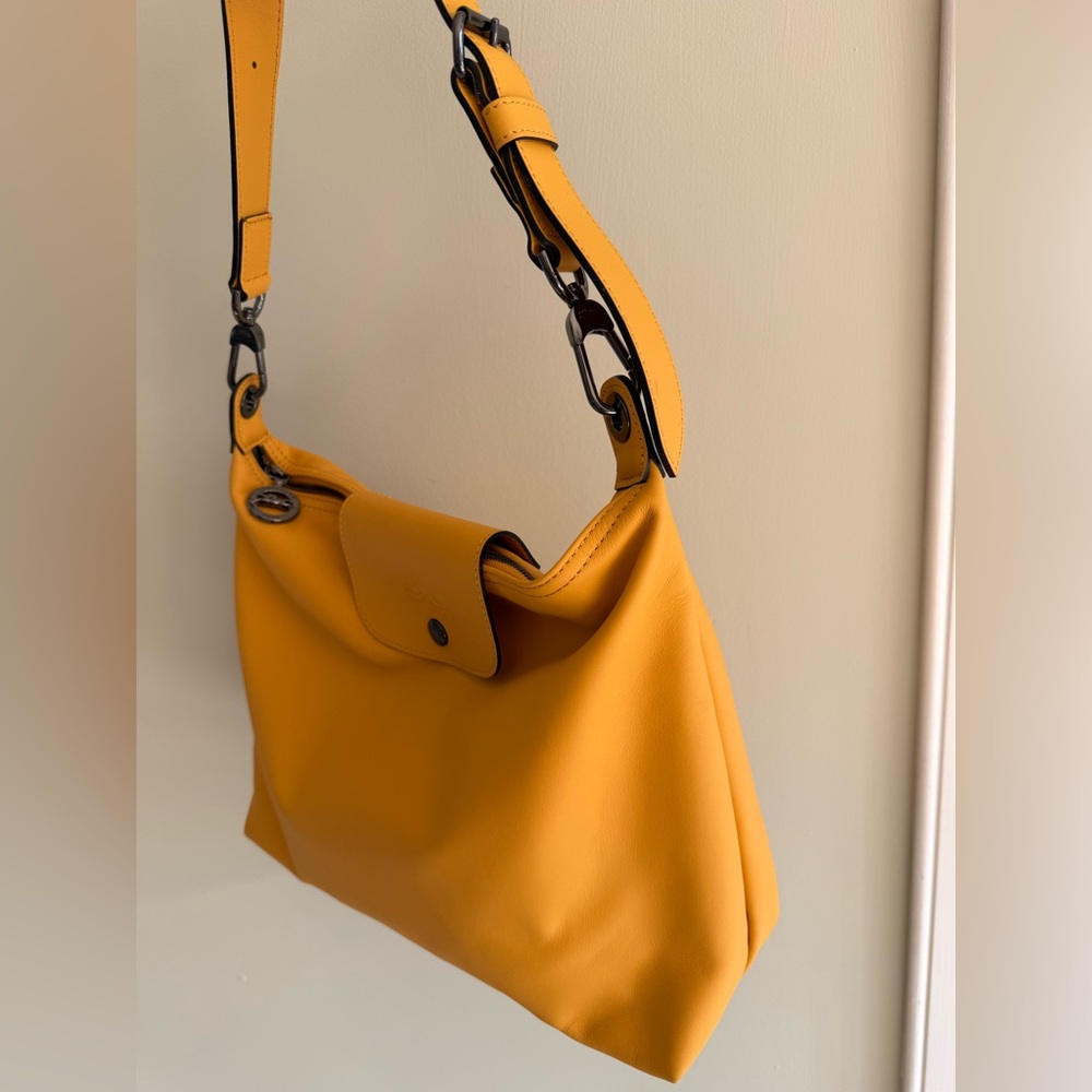 Longchamp Mustard Yellow Shoulder Bag Never Used